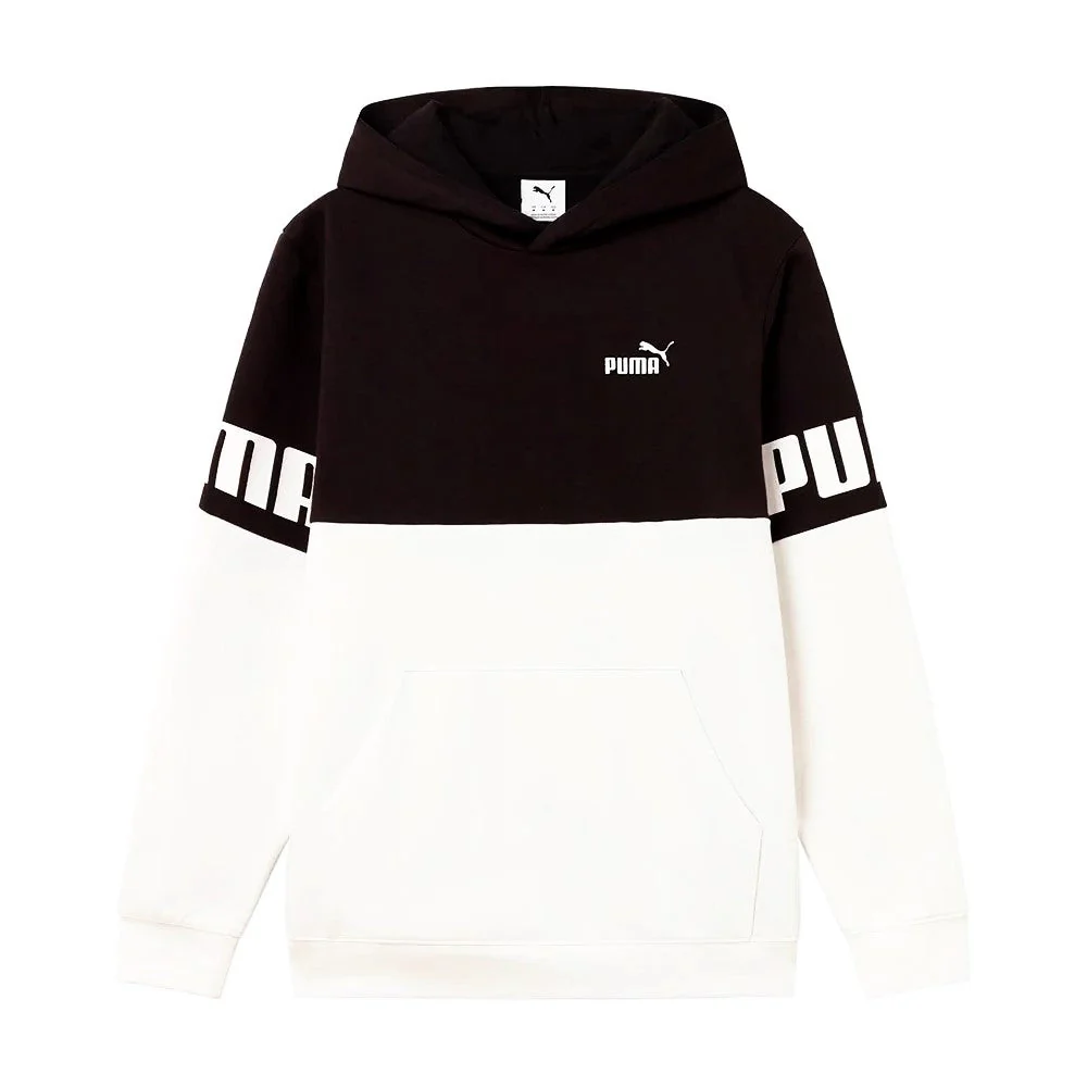 Puma Felpa con Cappuccio Power Colorblock 693579 - Image 2