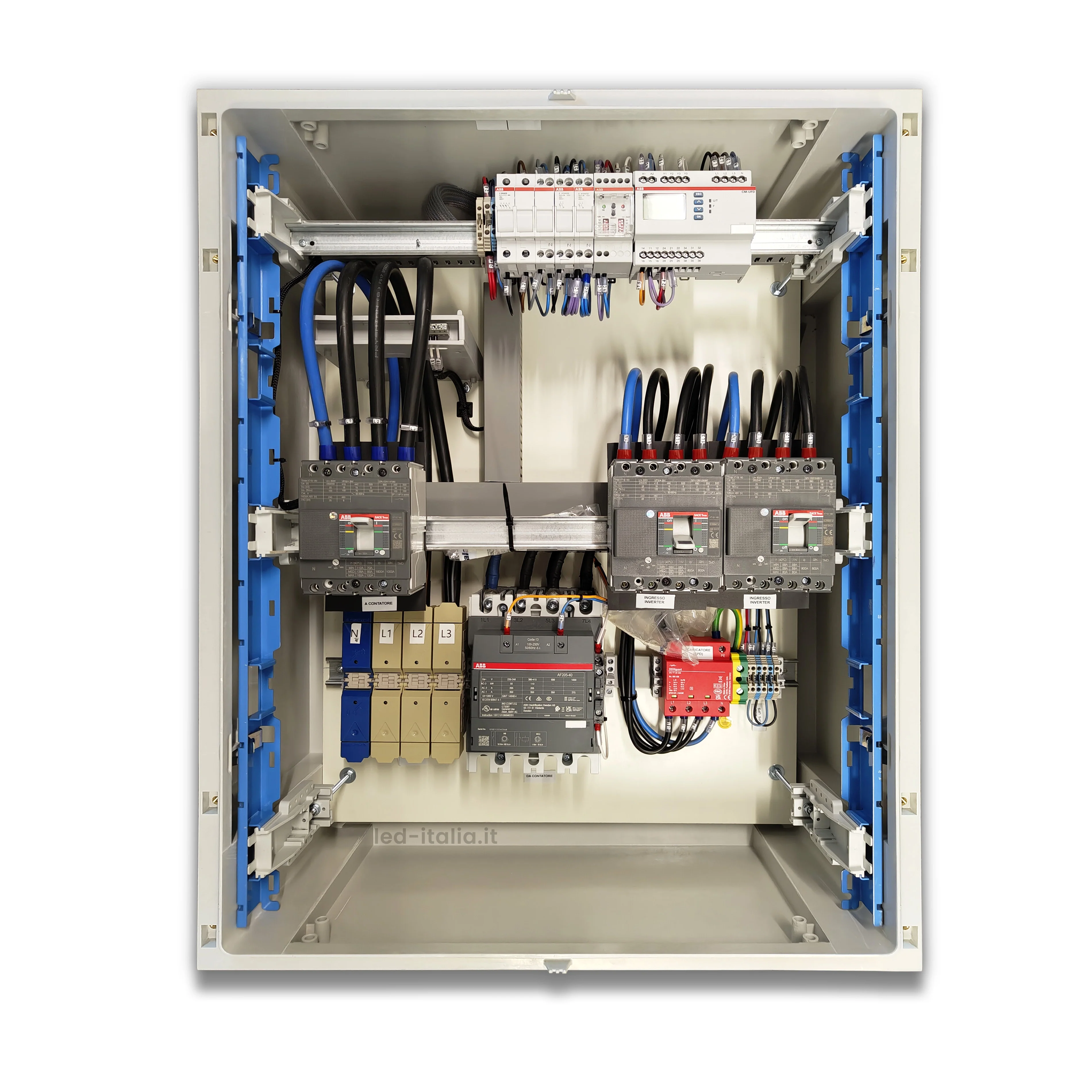Quadro AC Trifase 100kW Doppio Inverter 160A IP66 V-TAC - Image 2