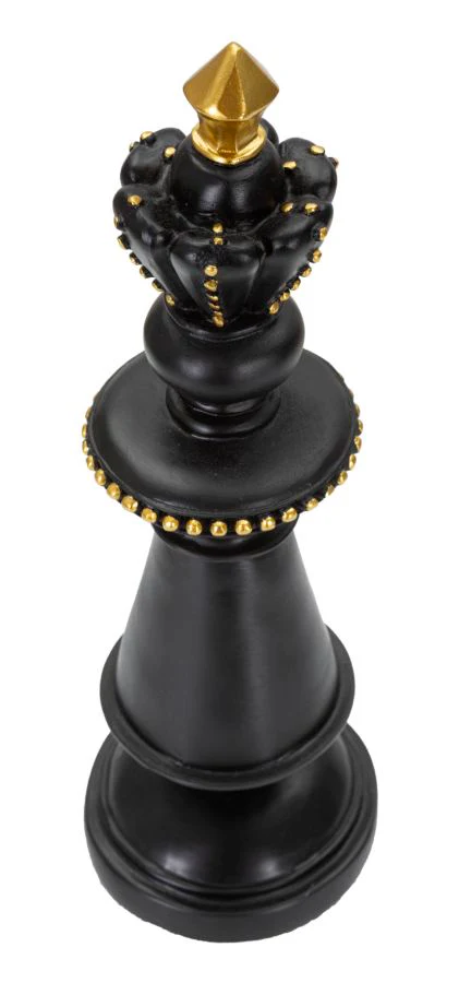 Re Majestico in Nero e Oro cm ø 11x32,5 - Image 2