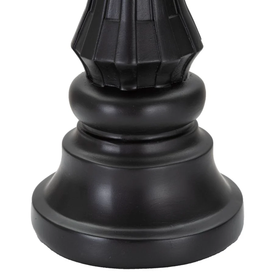Re degli Scacchi Nero e Oro - Eleganza Strategica cm ø 13x40,5 - Image 4