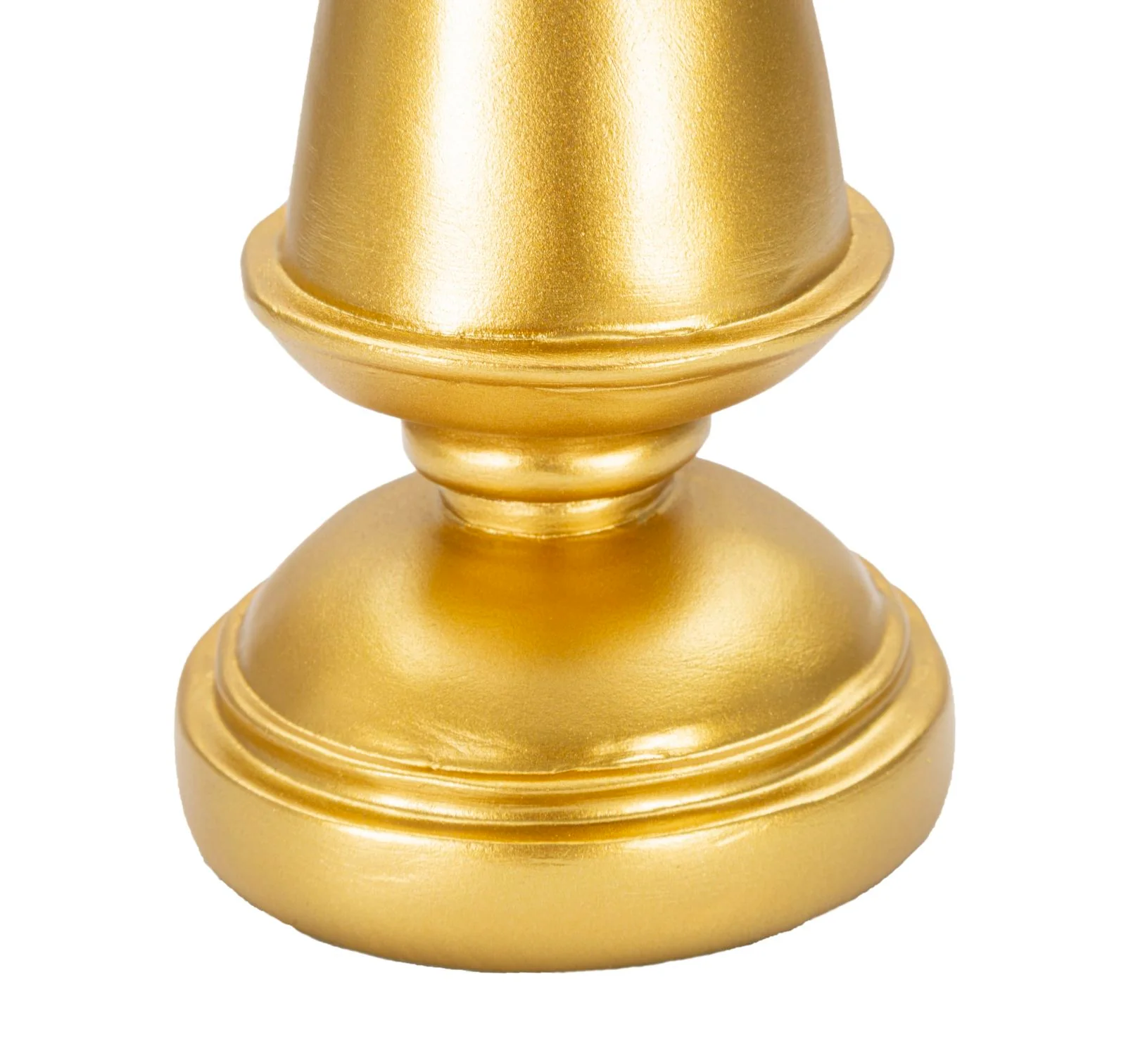 Re degli Scacchi in Oro e Nero - Scultura Elegante cm Ø 11x32,5 - Image 4