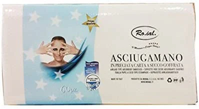 RO.IAL. ASCIUGAMANO CARTA RIPIEGATI 60 PEZZI
