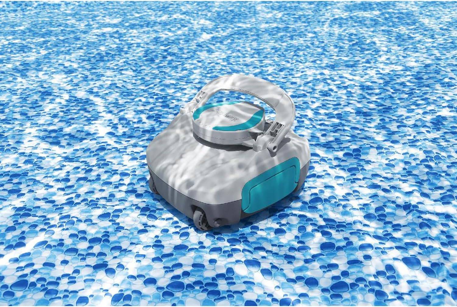 Robot Pulitore Piscina Senza Fili – Batteria 30 Min, Aspira Detriti - Image 4