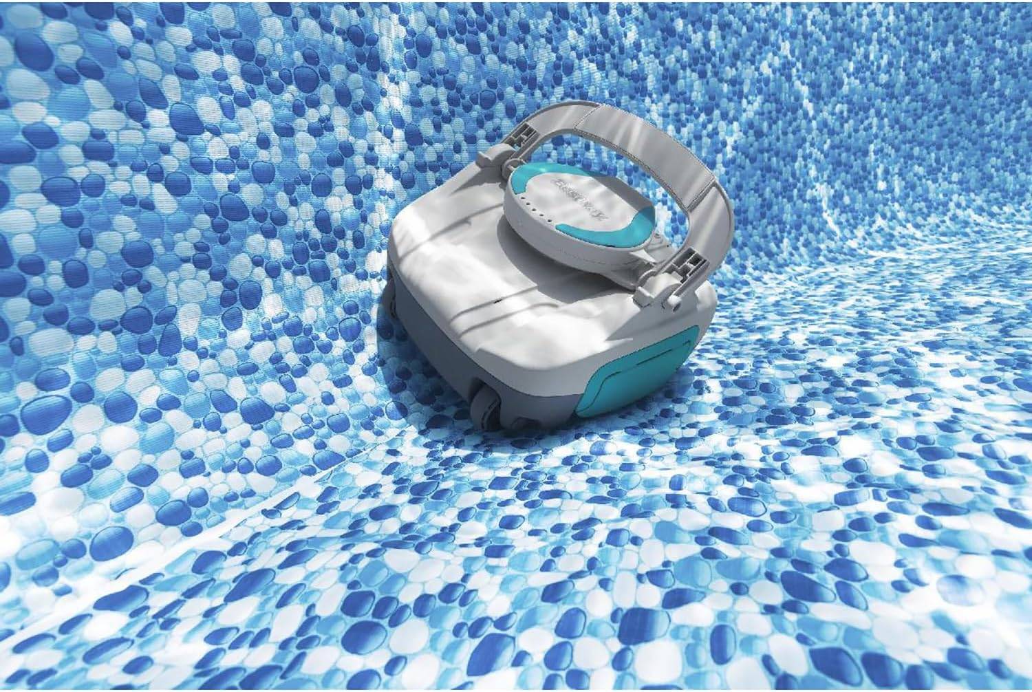 Robot Pulitore Piscina Senza Fili – Batteria 30 Min, Aspira Detriti - Image 5