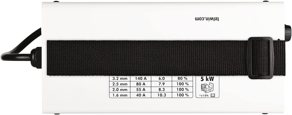 Saldatrice Inverter Telwin T-ARC 150/160A - Leggera, con Accessori - Image 2