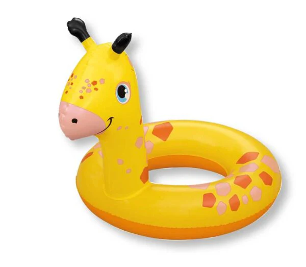 Salvagente Bambini 3-6 Anni - Ippopotamo, Giraffa, Rana, Sicuro e Colorato - Image 2