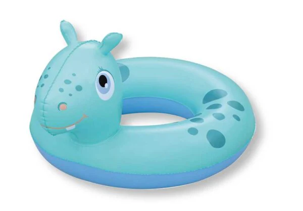 Salvagente Bambini 3-6 Anni - Ippopotamo, Giraffa, Rana, Sicuro e Colorato - Image 3