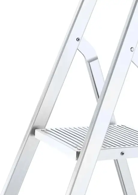 Scala Alluminio Casalinga – 125 Kg, D.Lgs. 81/08, Da 3 a 8 Gradini - Image 2