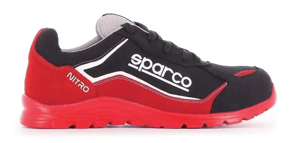 Scarpa da lavoro sparco nitro s3 rossa - Image 2