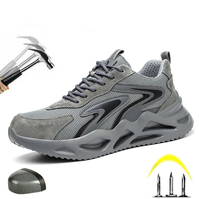 Scarpe da Lavoro Estive Traspiranti con Protezione per Uomo e Donna - Image 8