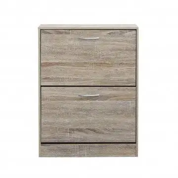 Scarpiera Sally Naturale: Legno, cm 60x24x80 - Image 2