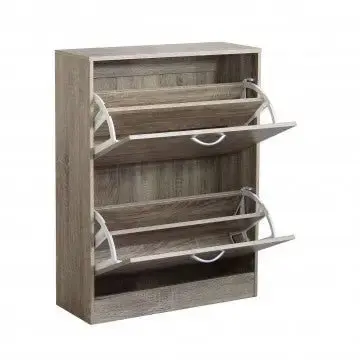 Scarpiera Sally Naturale: Legno, cm 60x24x80 - Image 3