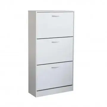 Scarpiera Vicky Bianca: Legno, cm 60x24x115