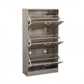 Scarpiera Vicky Naturale: Legno, cm 60x24x115 - Image 3