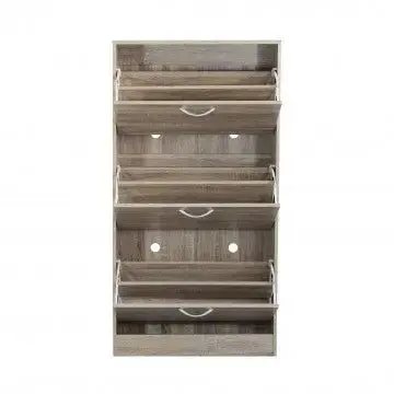 Scarpiera Vicky Naturale: Legno, cm 60x24x115 - Image 4