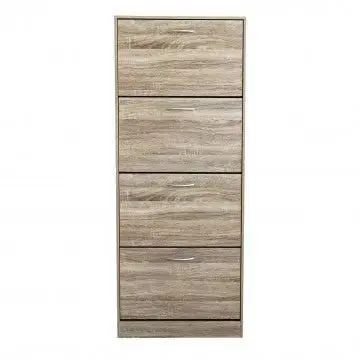 Scarpiera Wendy Naturale: Legno, cm 60x24x150 - Image 2