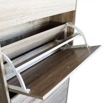 Scarpiera Wendy Naturale: Legno, cm 60x24x150 - Image 6
