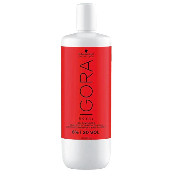 SCHWARZKOPF IGORA OIL DEVELOPER OSSIDANTE 6% - 20 VOLUMI 1000 ML