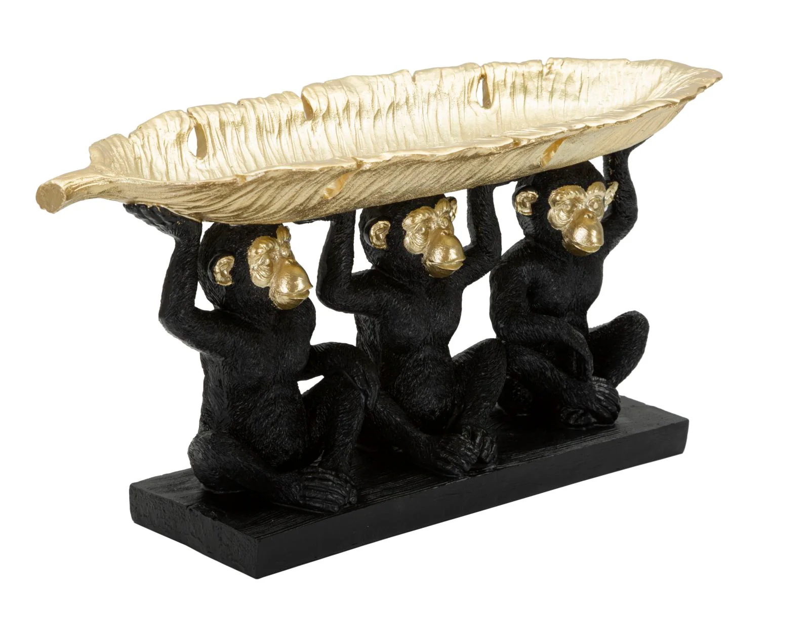 Scimmiette Portafoglia Tris Decorativo 43x15,7x20 cm - Image 2