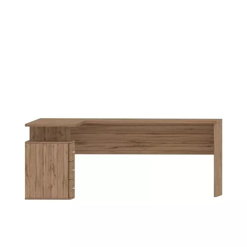 Scrivania Angolare New Selina 180-160 x 60 x 75 cm in Rovere - Image 6