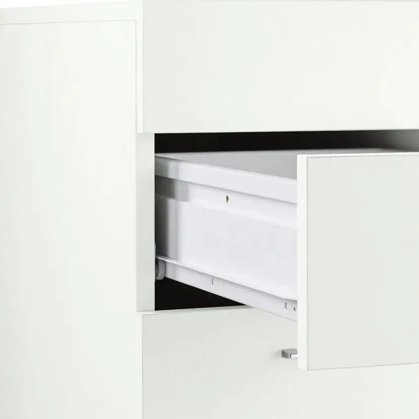 Scrivania SLIDING 100  design moderno larice bianco acero pereira - Image 19