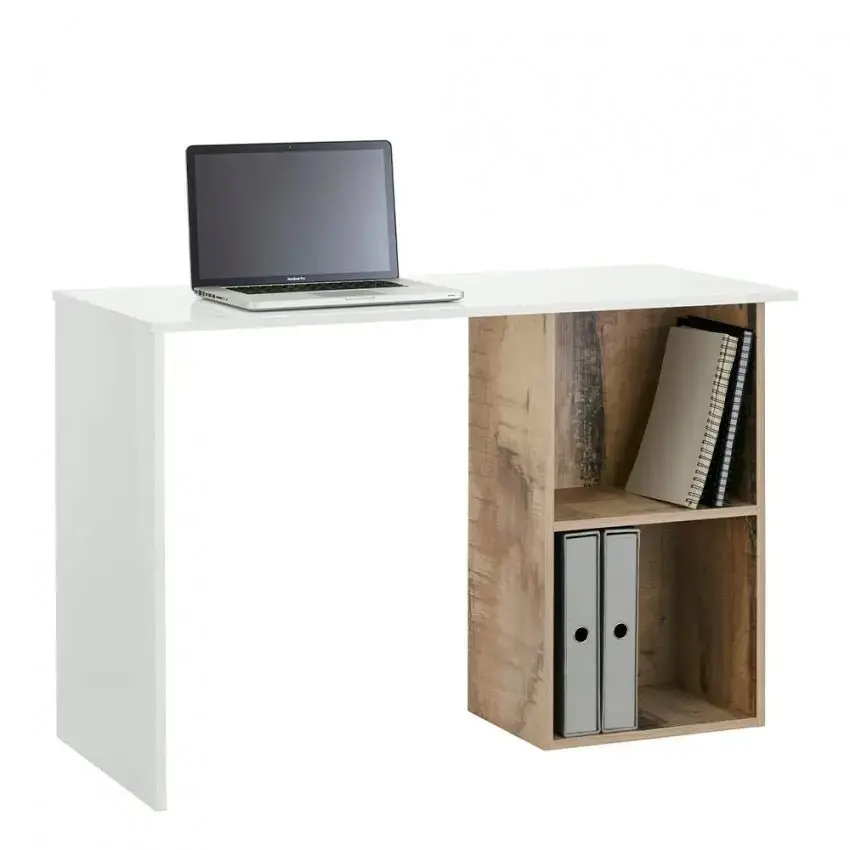 Scrivania SLIDING 100  design moderno larice bianco acero pereira - Image 25