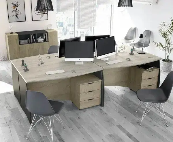 Scrivania ufficio c/cassetti estil - Image 2