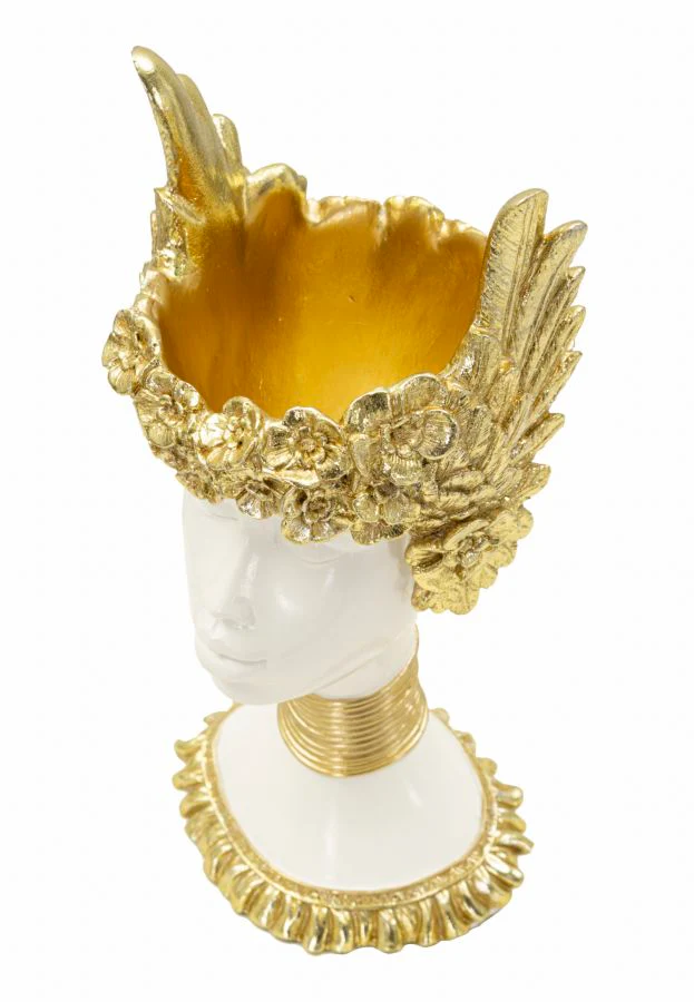 Busto di Athena elegante cm 15x14,5x32 - Image 3