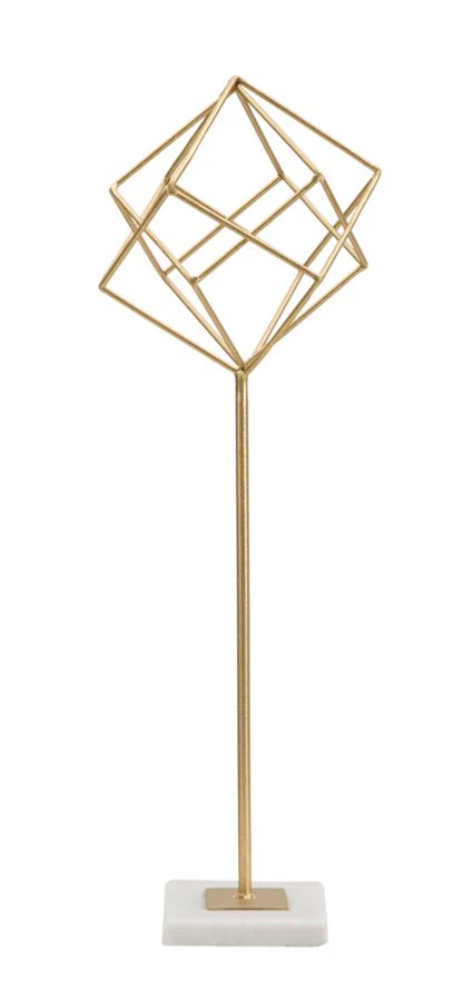 Scultura Cubica Elegante 16x18x52,5 cm