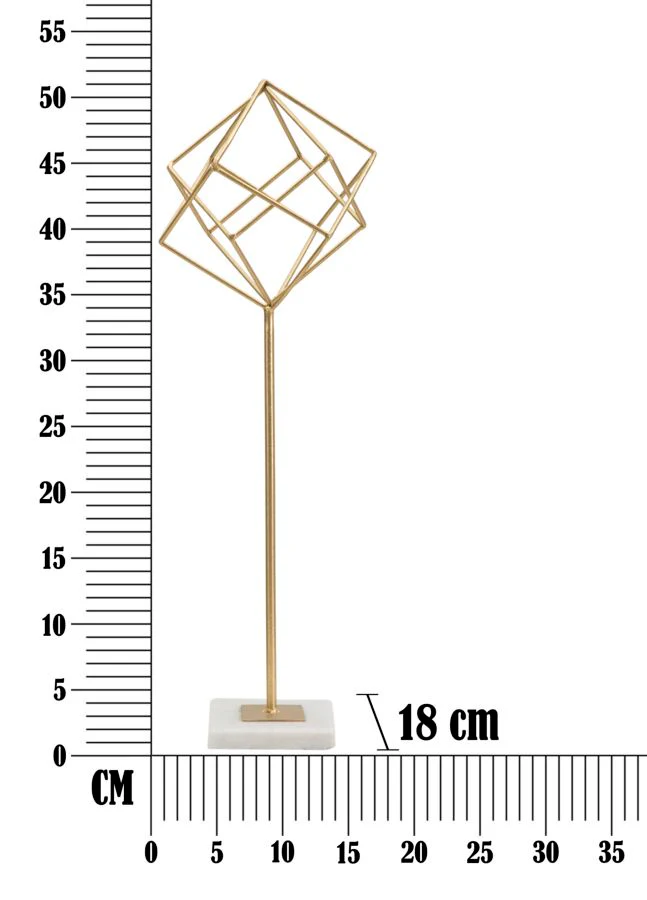 Scultura Cubica Elegante 16x18x52,5 cm - Image 6