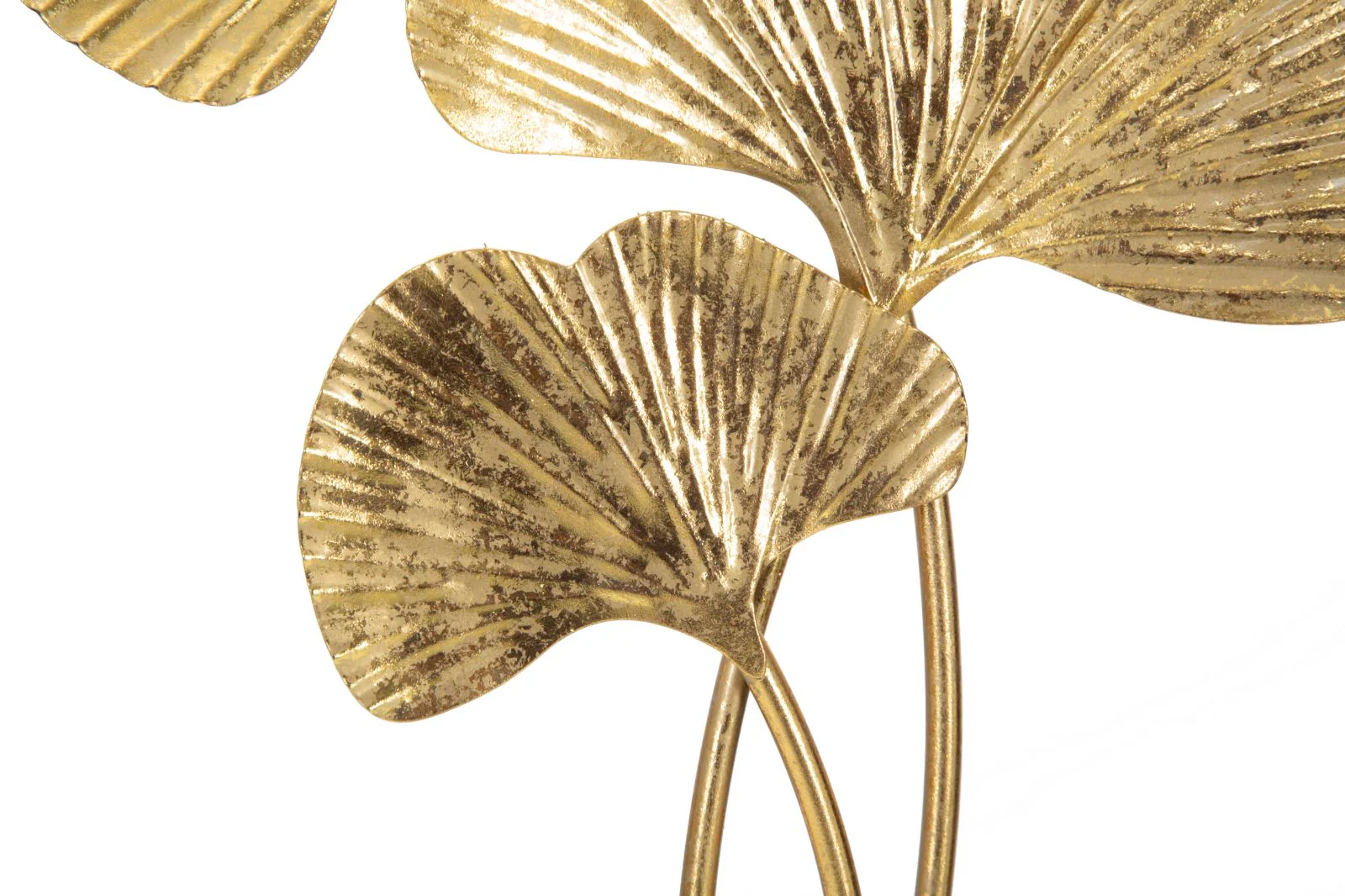 Scultura Elegante a Forma di Foglie cm 24,5x10,5x40,5 - Image 5