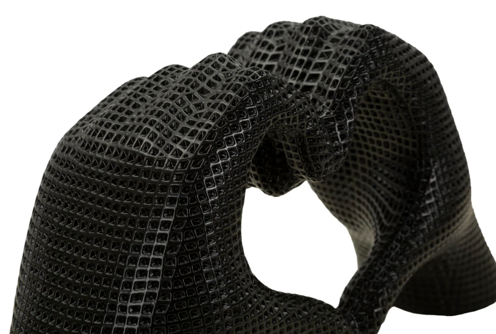 Scultura Lover Black Cm 25X7,5X13,5 Per Decorare Con Amore - Image 5