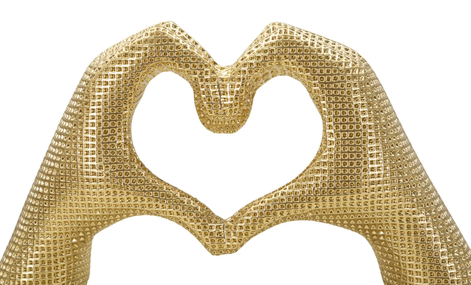 Scultura Lover Gold Cm 25X7,5X13,5 Per Ogni Ambiente Elegante - Image 4