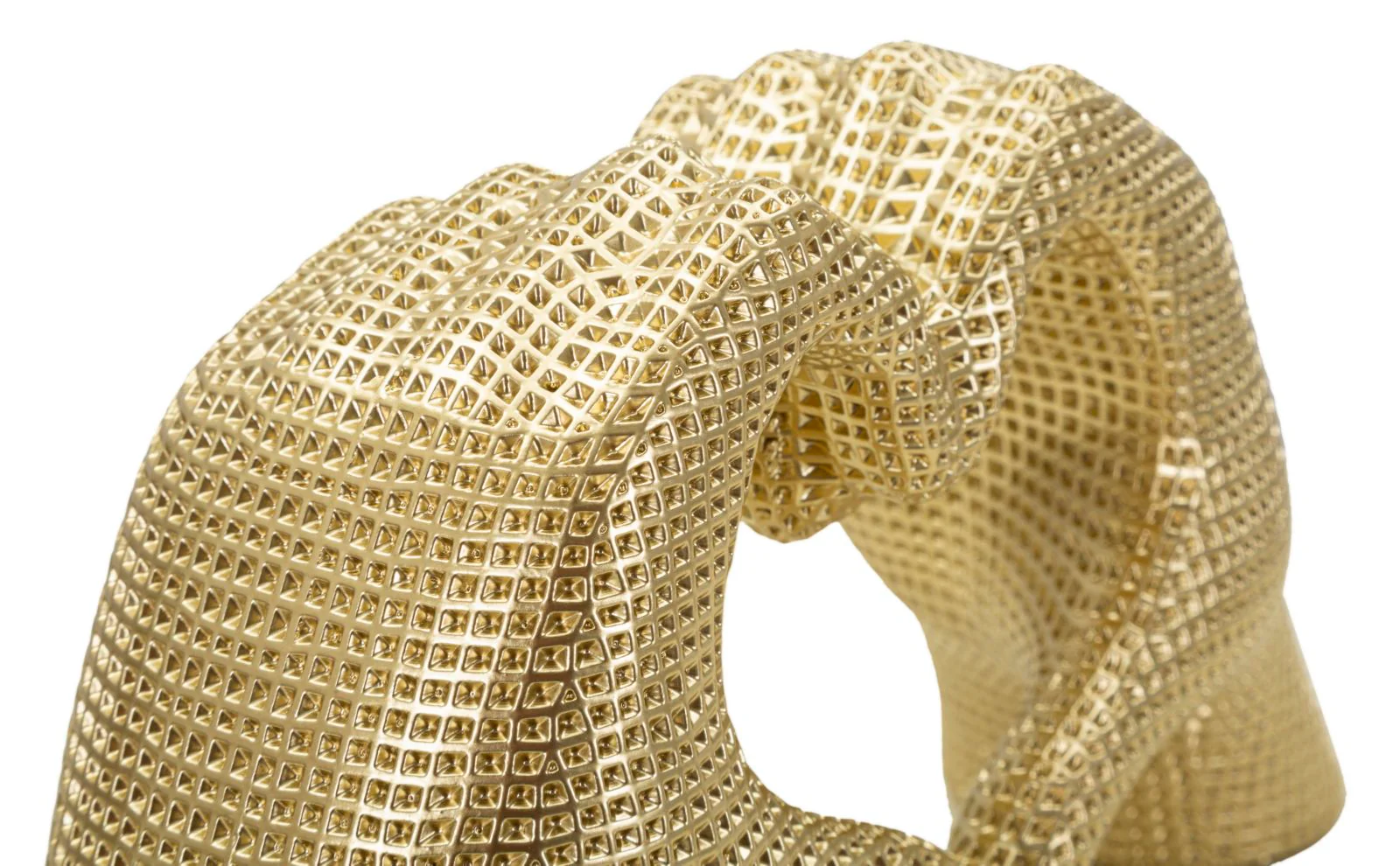 Scultura Lover Gold Cm 25X7,5X13,5 Per Ogni Ambiente Elegante - Image 5