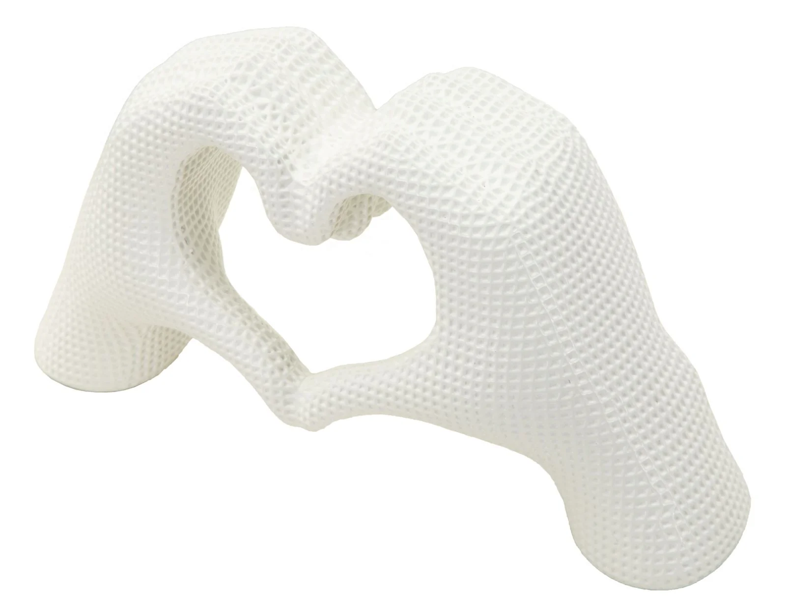 Scultura Lover White Cm 25X7,5X13,5 Per Decorare Con Amore - Image 3