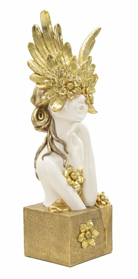 Busto di Minerva Elegante 20x17x50 cm - Image 2