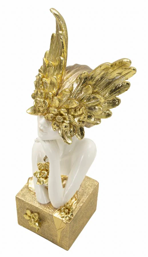 Busto di Minerva Elegante 20x17x50 cm - Image 3