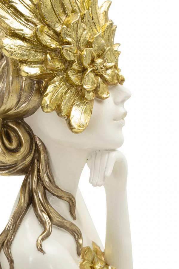 Busto di Minerva Elegante 20x17x50 cm - Image 4