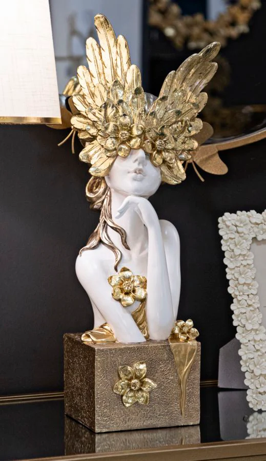 Busto di Minerva Elegante 20x17x50 cm - Image 7