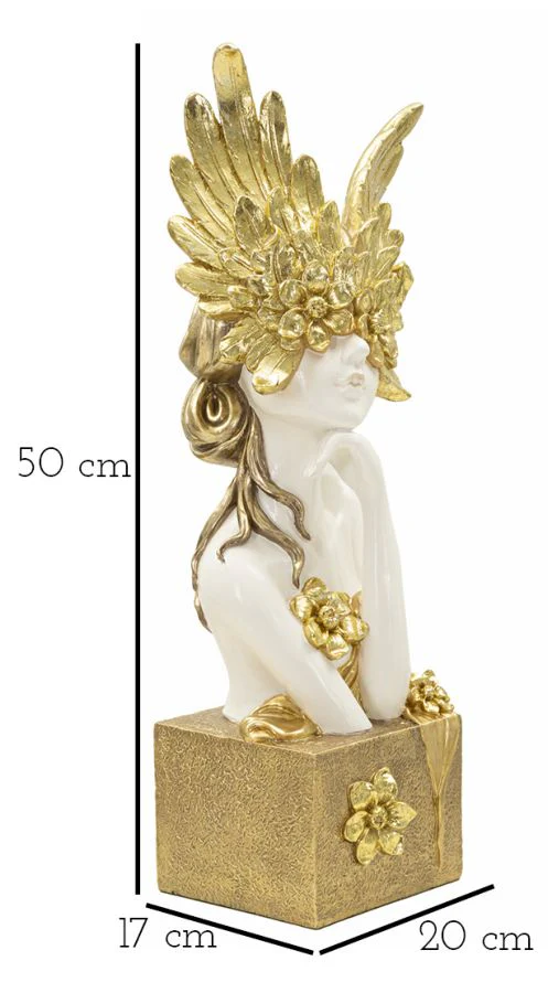 Busto di Minerva Elegante 20x17x50 cm - Image 8