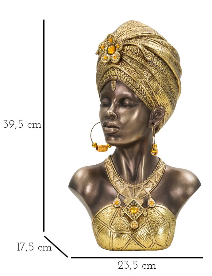Scultura Tribale Mumbasa 23,5x17,5x39,5 cm - Image 8