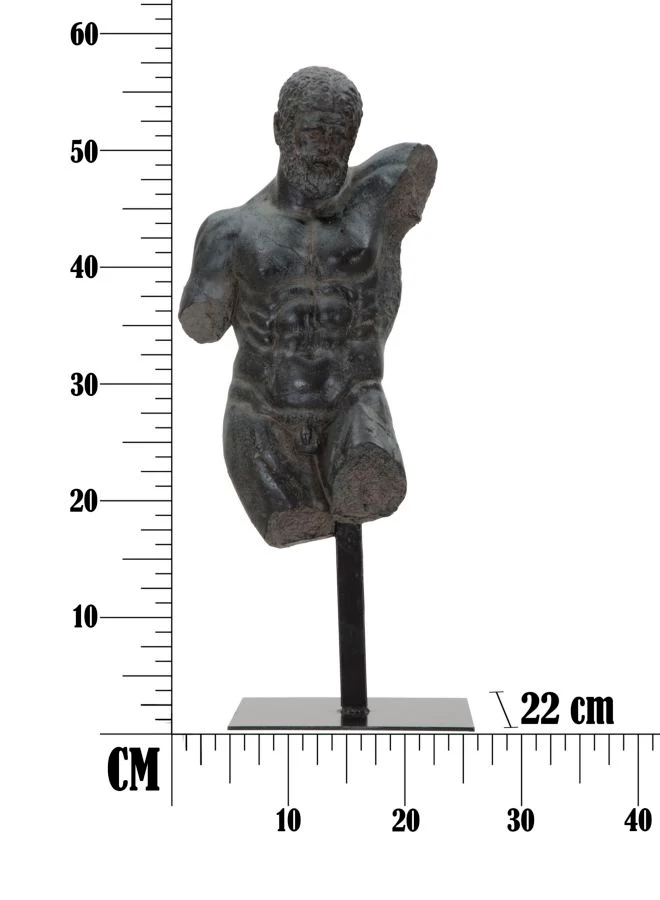 Scultura D'Artista Uomo 26x22x57,5 cm - Image 7
