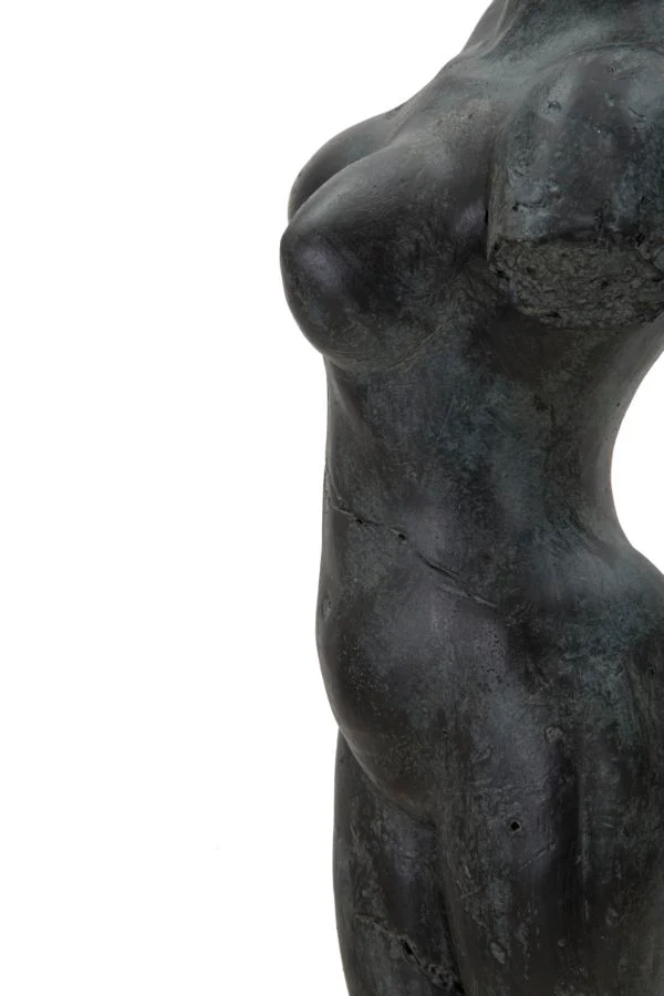 Scultura Elegante Donna in Resina 19x17x50 cm - Image 5