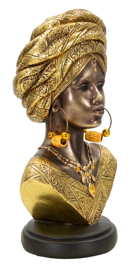 Busto Artistico Nairobi 15x12x28 cm - Image 2