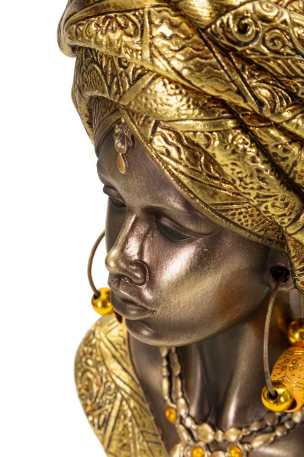 Busto Artistico Nairobi 15x12x28 cm - Image 3