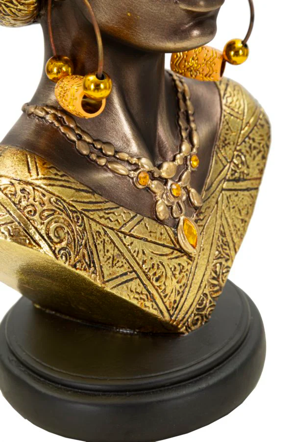 Busto Artistico Nairobi 15x12x28 cm - Image 4