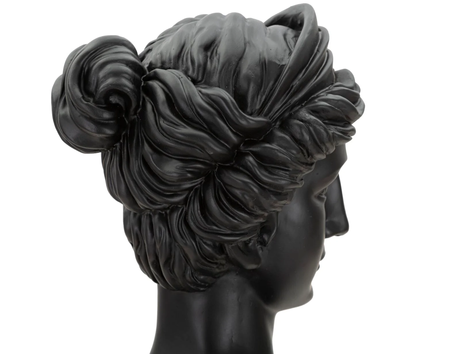 Scultura Donna Romana Nera 22x16x41 cm - Image 3