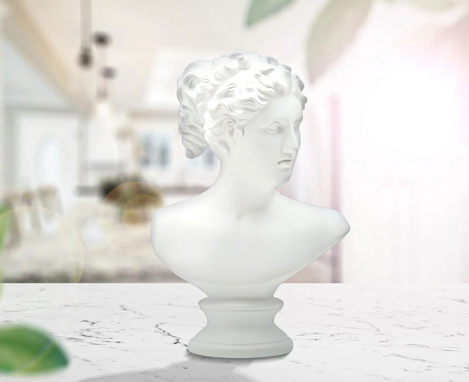 Scultura Elegante Donna Romana 21,5x14,5x34 cm - Image 5