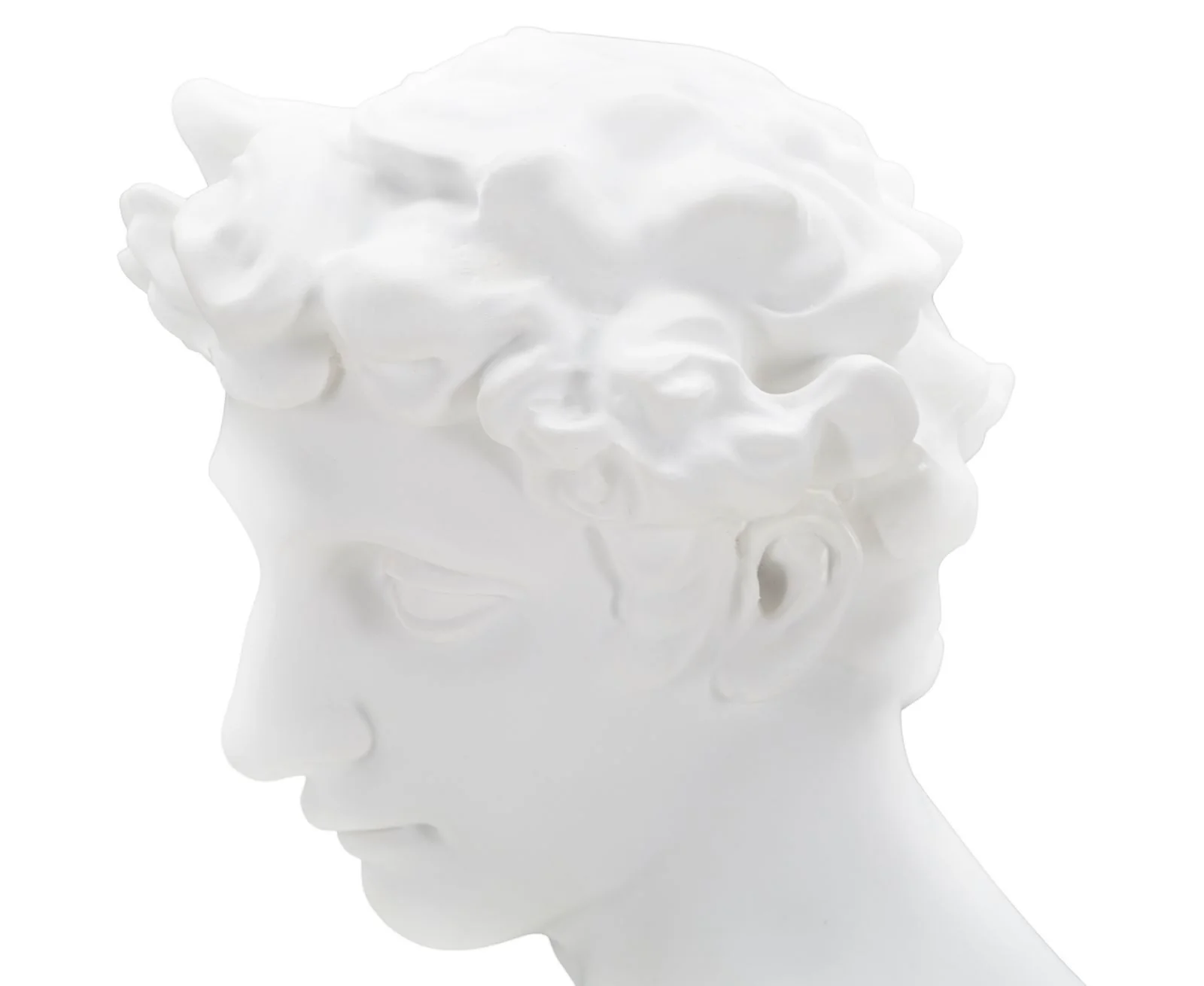 Scultura Rinascimentale Roman Young cm 20x17,5x30 - Image 3