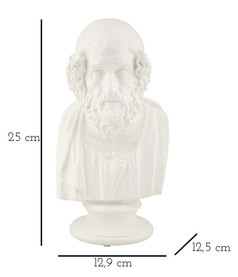 Scultura del Saggio Elegante cm 12,9x12,5x25 - Image 7
